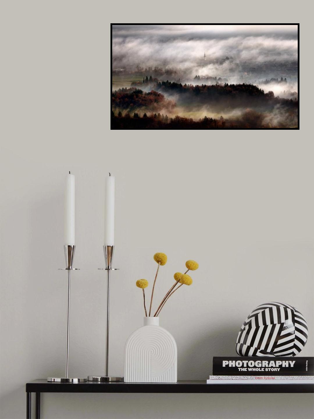 Hometown view Poster och Canvastavla