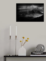 Matterhorn light show Poster och Canvastavla
