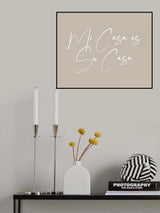 Mi Casa Poster och Canvastavla