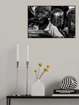 Children from Benin. Poster och Canvastavla