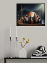 Köln Kolor Moschee Poster och Canvastavla