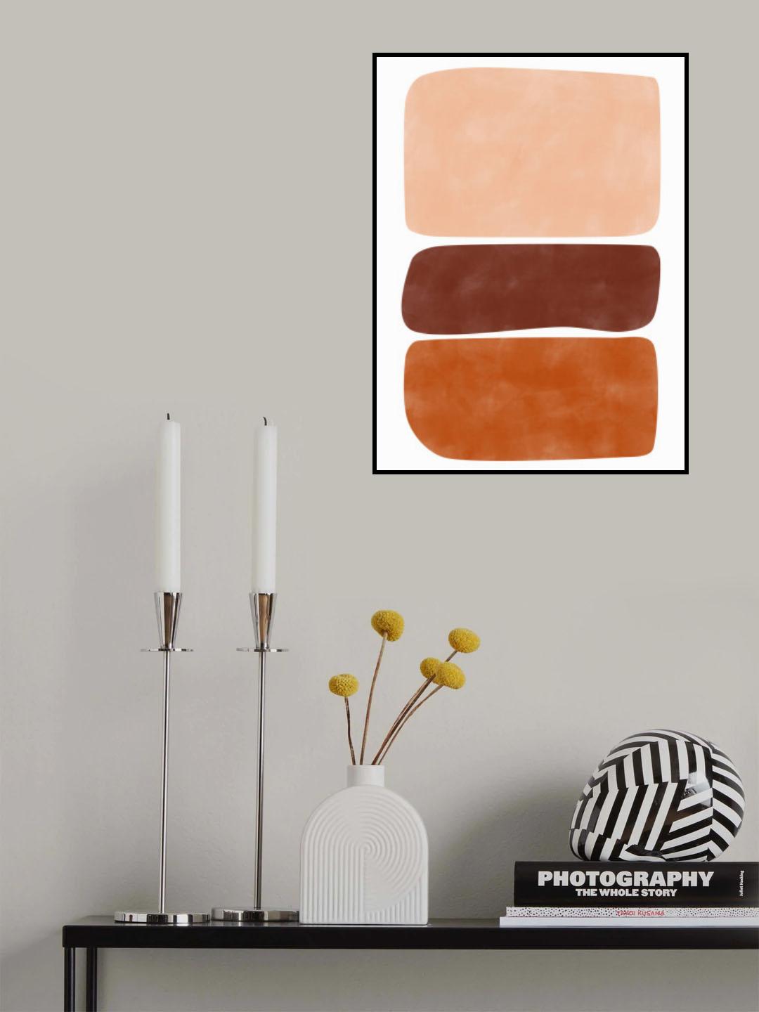 3x4 Aspectratioterracotta42 Poster och Canvastavla