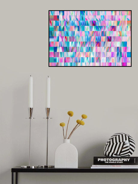 Colorful Modern Squares Poster och Canvastavla