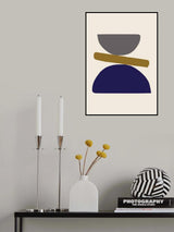 Organic Shapes 08 Poster och Canvastavla