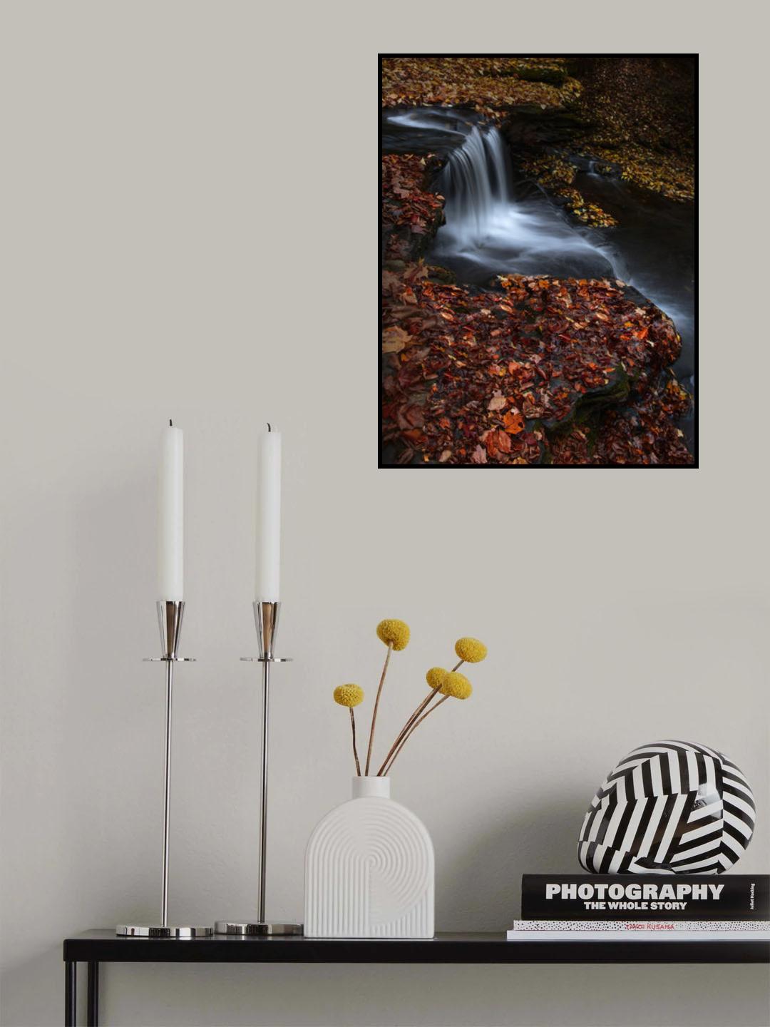 Red Leaves Poster och Canvastavla