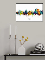 Havana Cuba Skyline Poster och Canvastavla