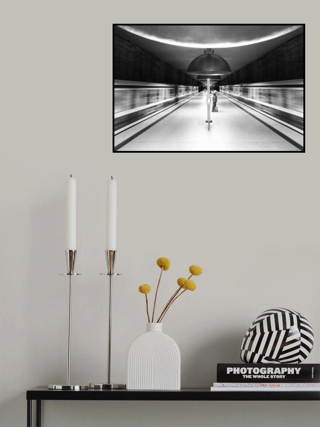Metro Poster och Canvastavla