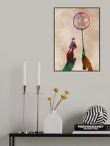 Badminton Sport Art 1 Poster och Canvastavla