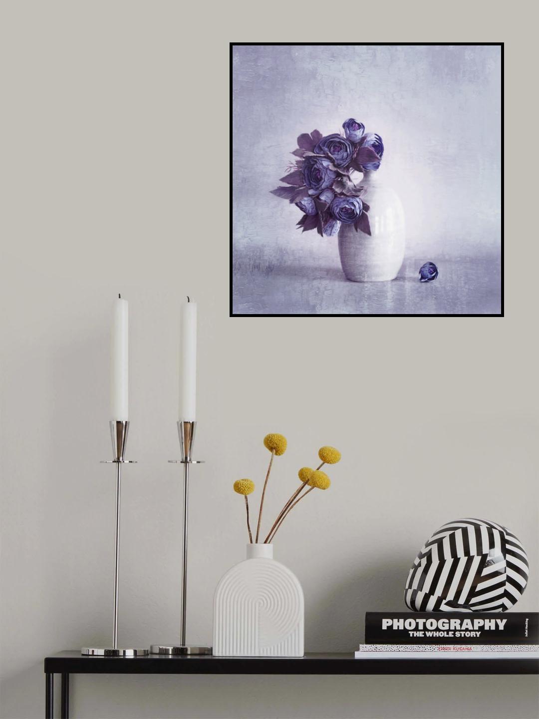 Purple Poster och Canvastavla