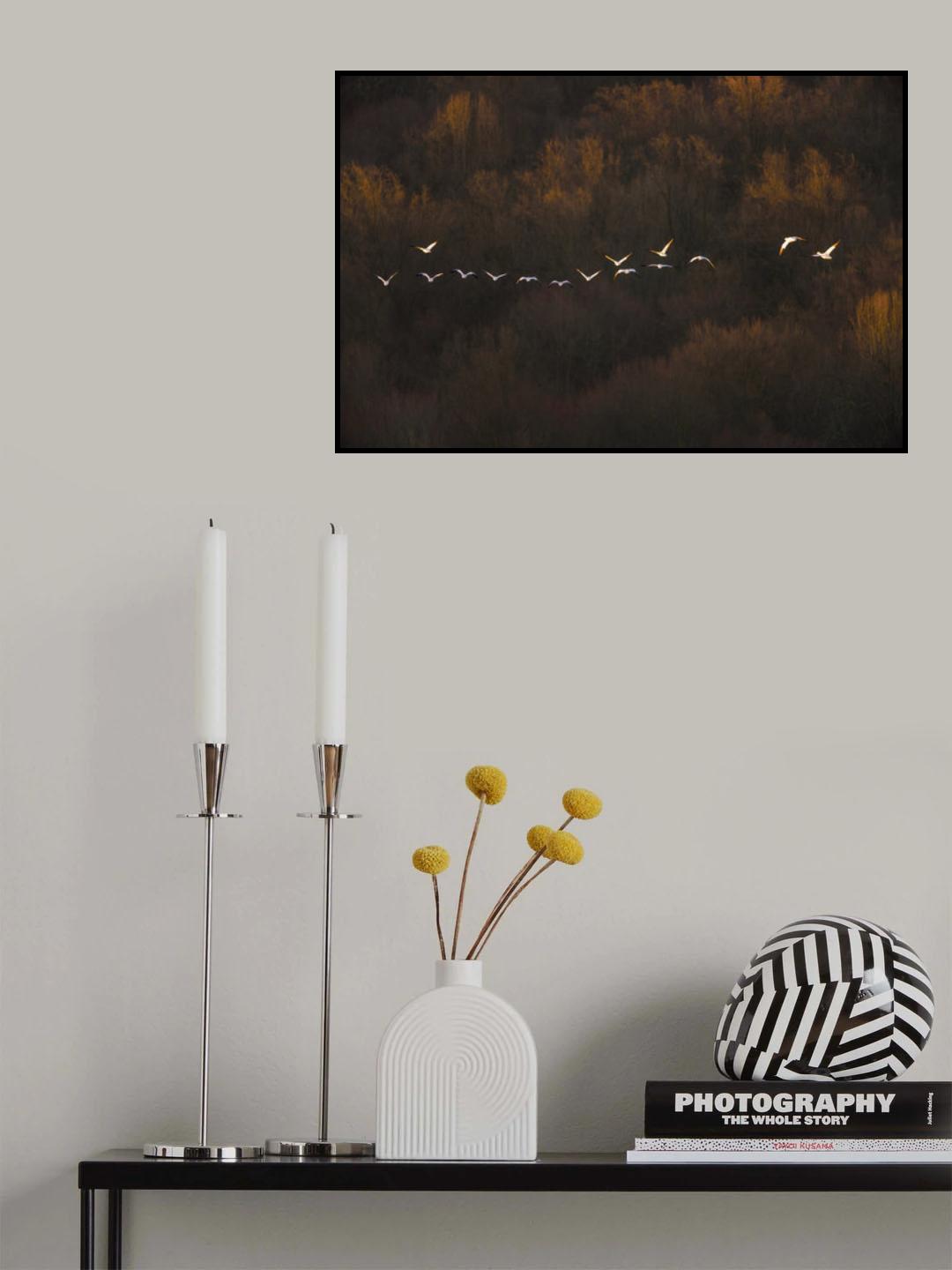 Morning Mood Poster och Canvastavla