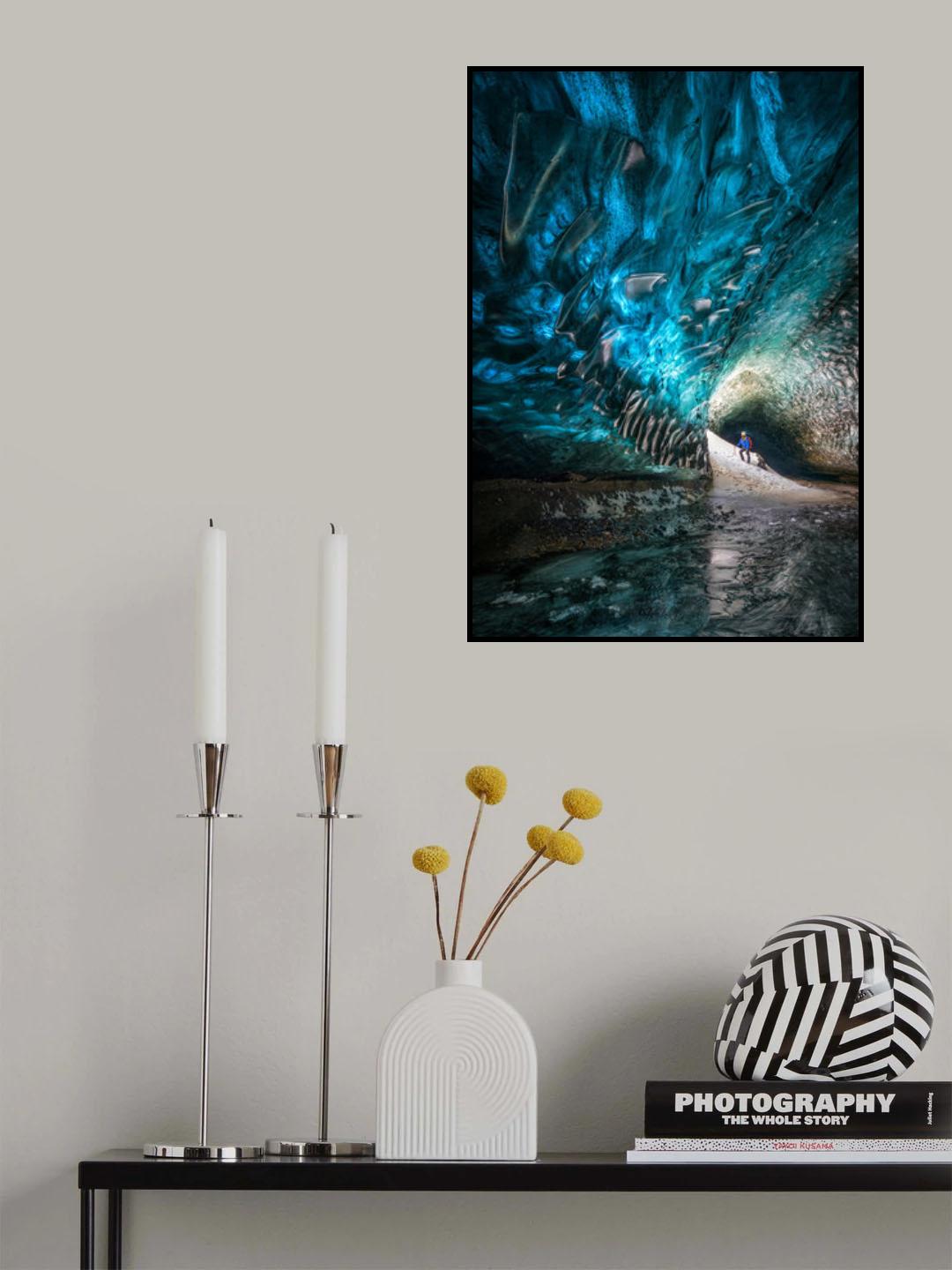 Mysterious Sapphire Poster och Canvastavla