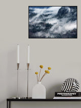 A valley in the fog Poster och Canvastavla