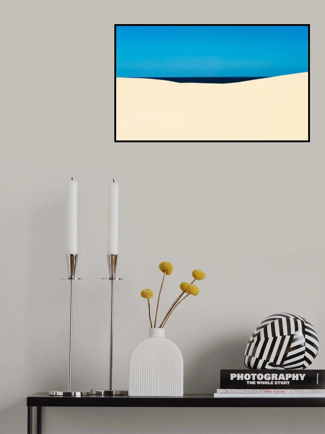 Sky Sea Desert Poster och Canvastavla