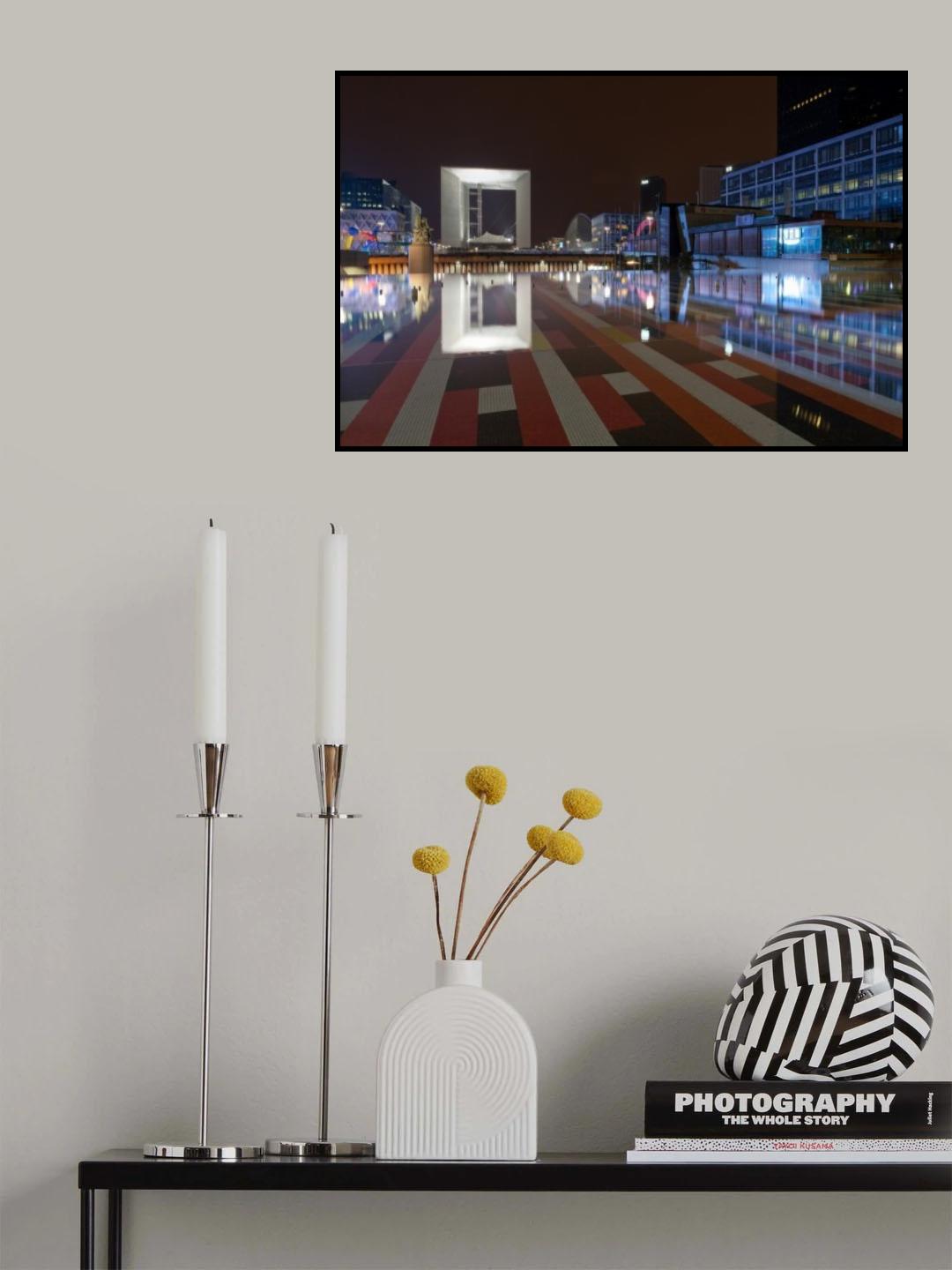 Grande Arche Lines Poster och Canvastavla