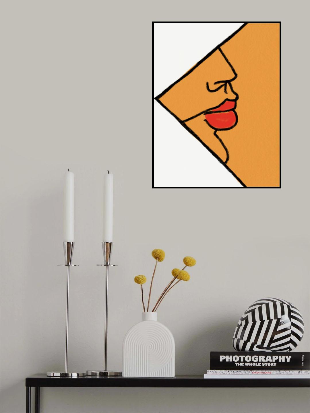 The J Poster och Canvastavla
