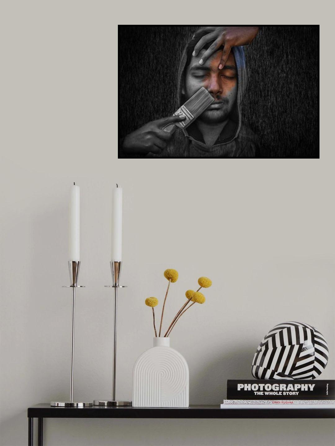 Depictions Of Colour Poster och Canvastavla