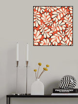 Mid Mod Cherry Red Poster och Canvastavla