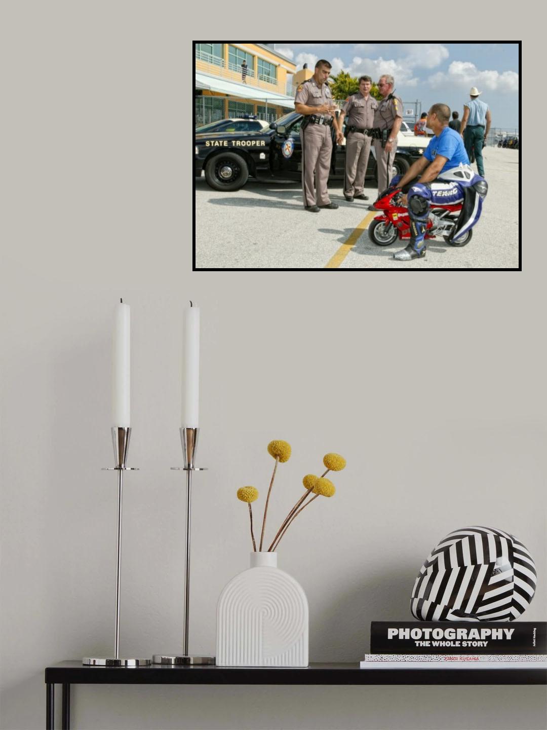 You are under arrest !! Poster och Canvastavla
