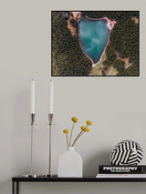 Just look 👀 and dream 💭 through karagöl/Artvin / Turkey Poster och Canvastavla