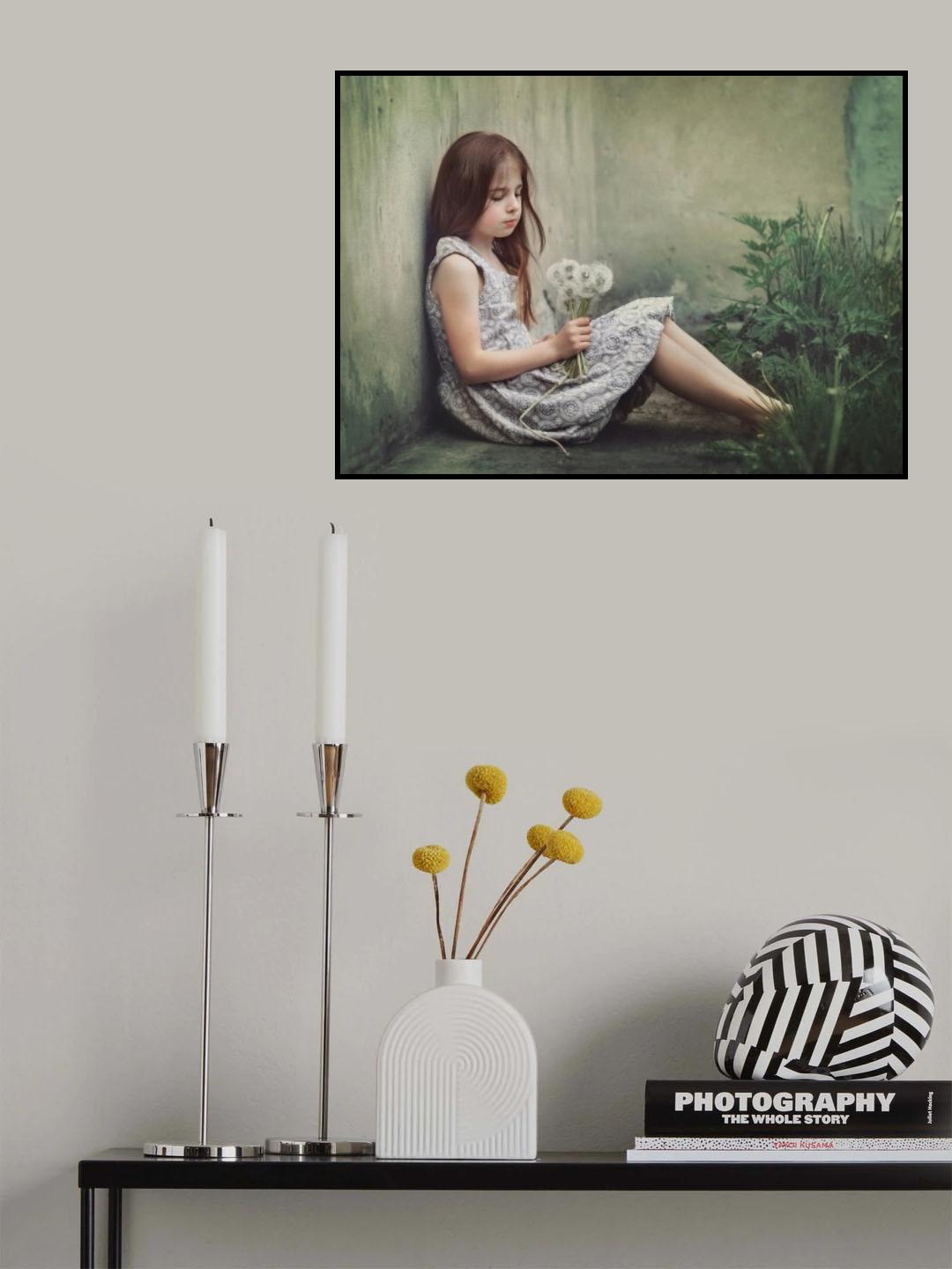 Behind the corner Poster och Canvastavla