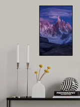 Cerro Torre blue mood Poster och Canvastavla