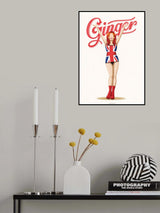 Ginger Spice Poster och Canvastavla