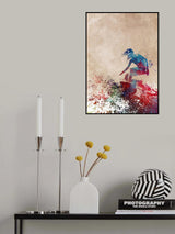 Surfer sport art Poster och Canvastavla