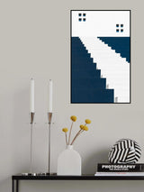 Stairs and Openings Poster och Canvastavla