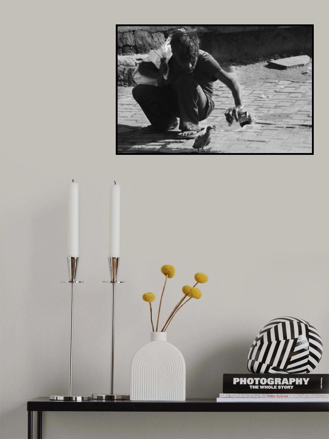 Serve Humanity Poster och Canvastavla