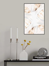 Monstera Gold 13 Poster och Canvastavla