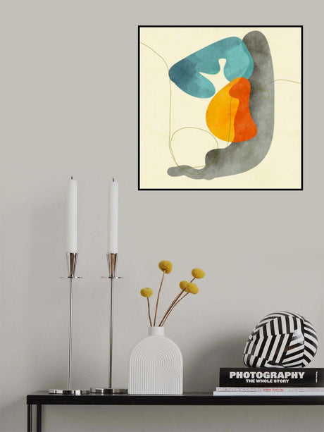 Shapes&lines2 Poster och Canvastavla