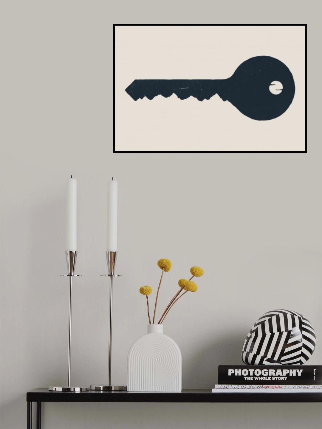 Key To The Mountain Poster och Canvastavla