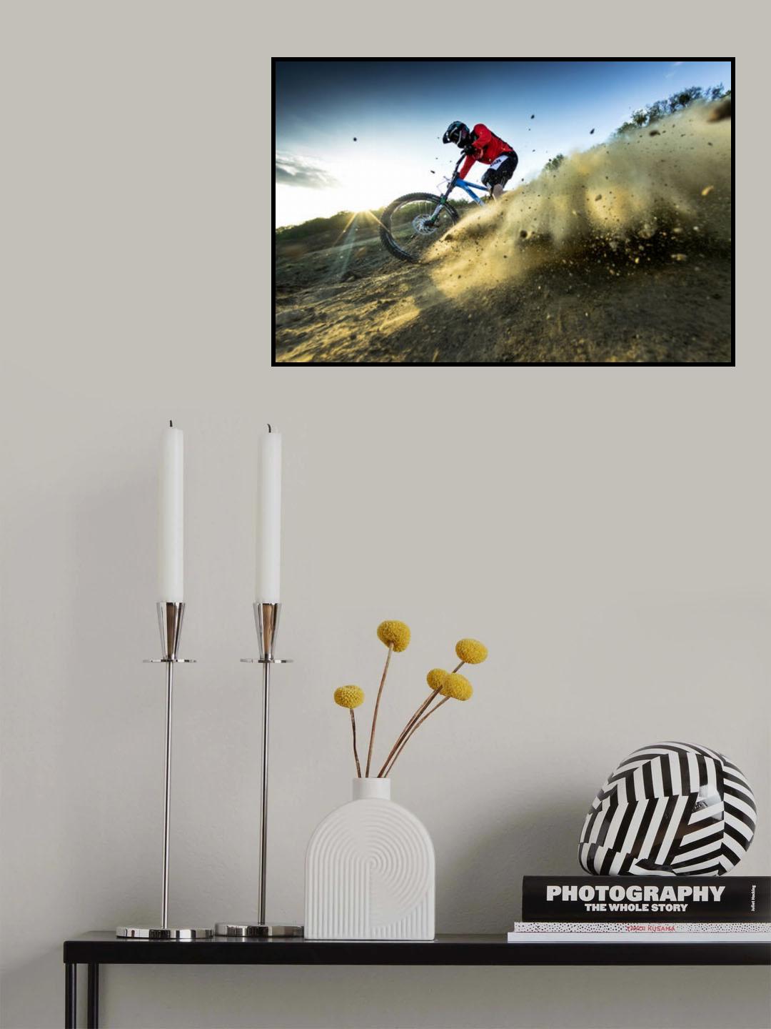 Downhill Poster och Canvastavla