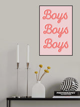 Boys Boys Boys Poster och Canvastavla