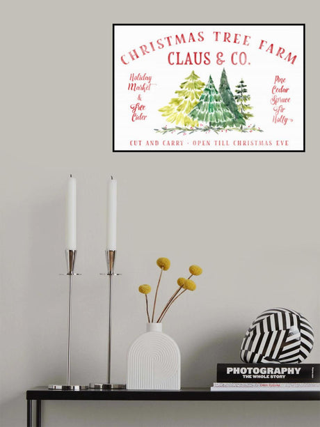 Christmas tree farm (1) Poster och Canvastavla