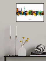 Galati Romania Skyline Poster och Canvastavla