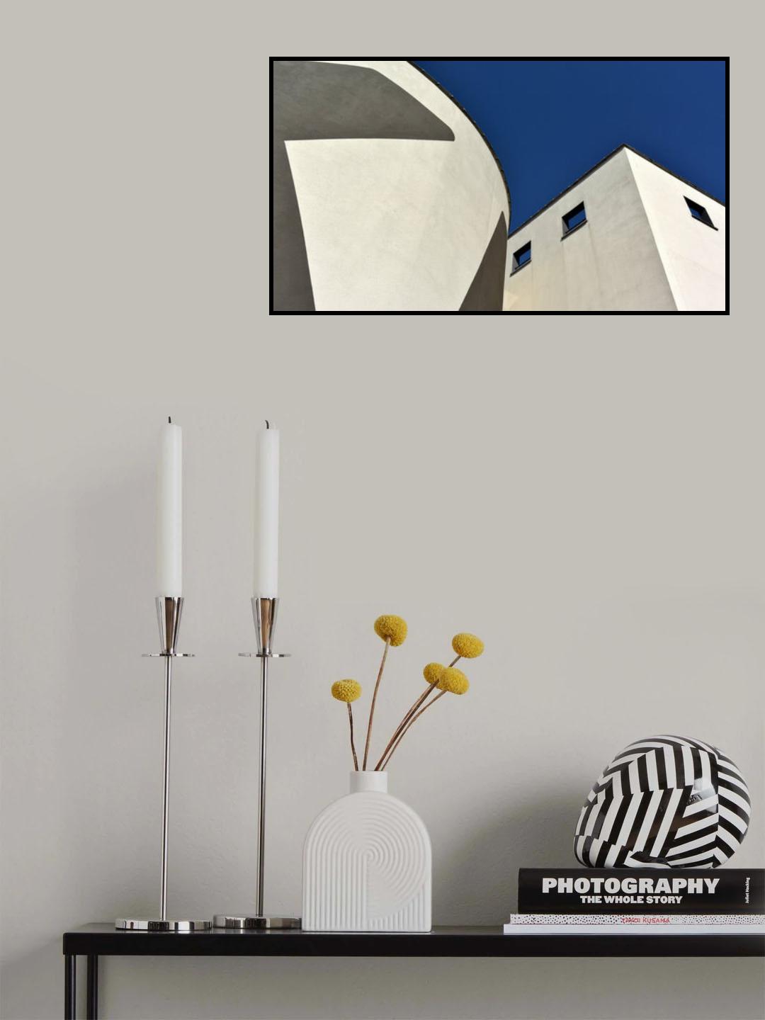 Contemporary Art Museum Poster och Canvastavla