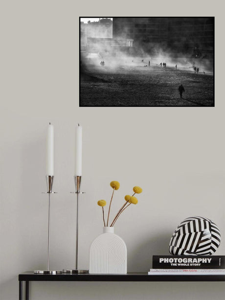Walking in the hot Poster och Canvastavla