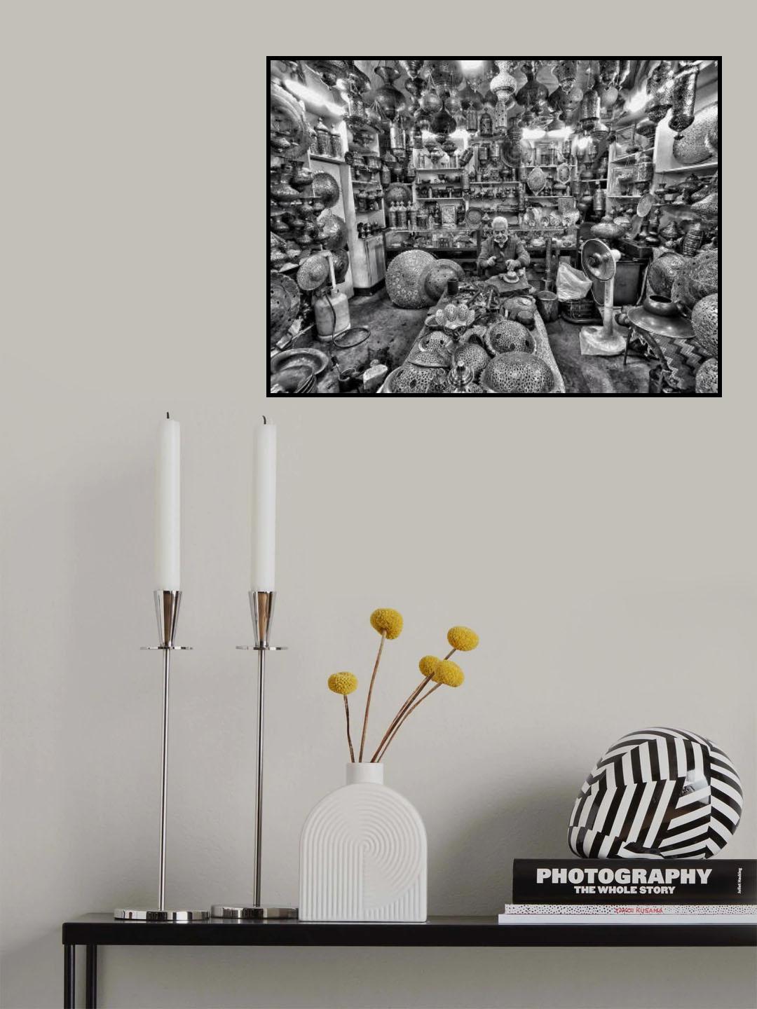 Etching Poster och Canvastavla