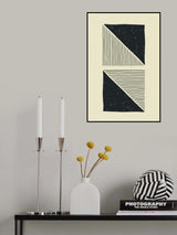 Black Triangles Series #3 Poster och Canvastavla