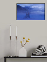 Winter evening Poster och Canvastavla