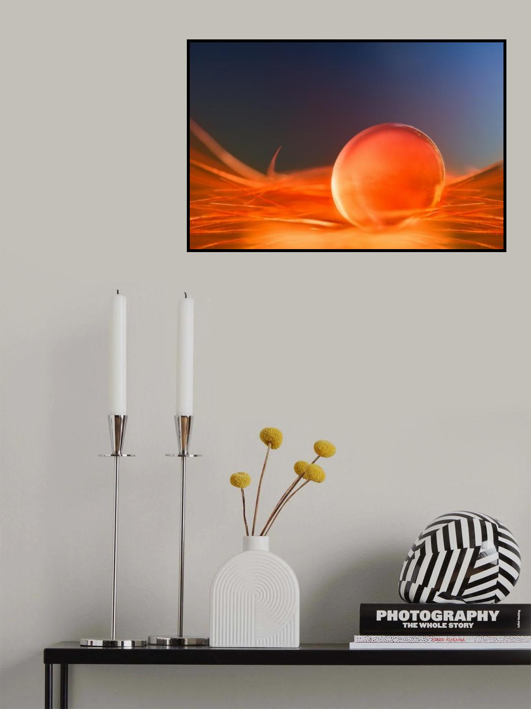 Fire Poster och Canvastavla