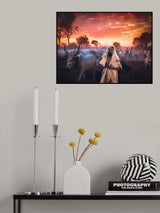 Morning Mundari, South Sudan Poster och Canvastavla