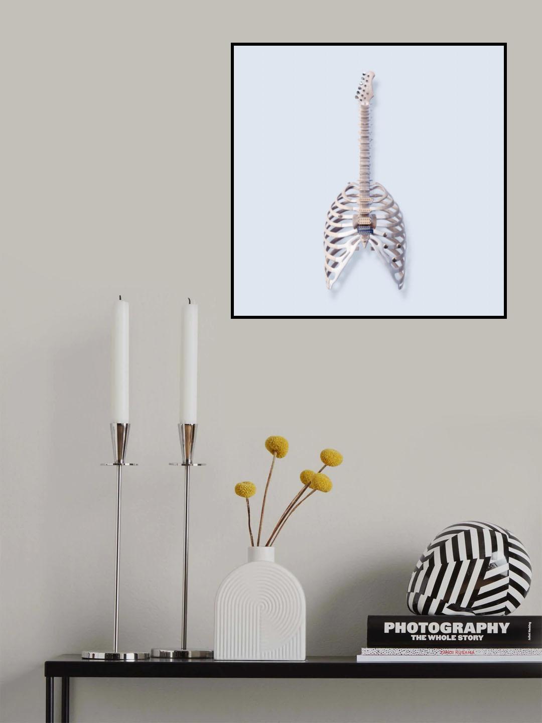 Music in the Bones Poster och Canvastavla