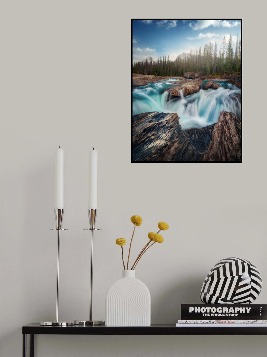 Layers Poster och Canvastavla