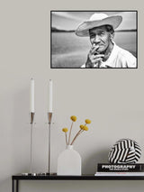 Old Fisherman Poster och Canvastavla