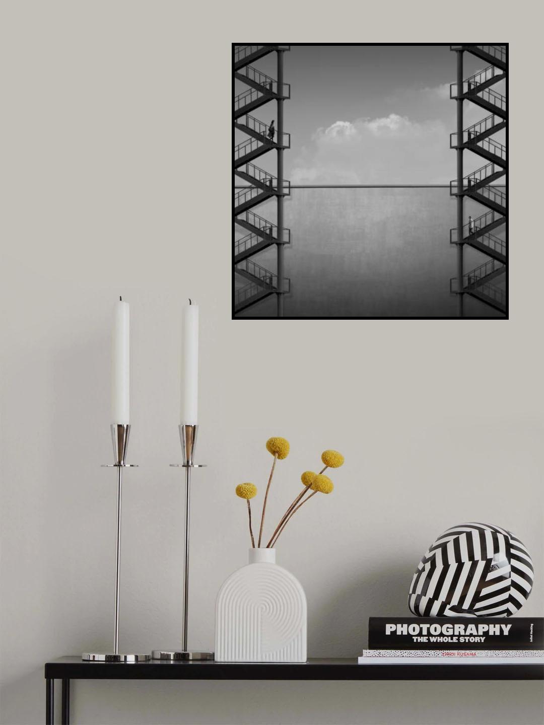 The path of the sky Poster och Canvastavla