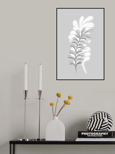 Grey Plants Poster och Canvastavla