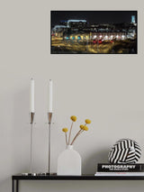 Aarhus by night. Poster och Canvastavla
