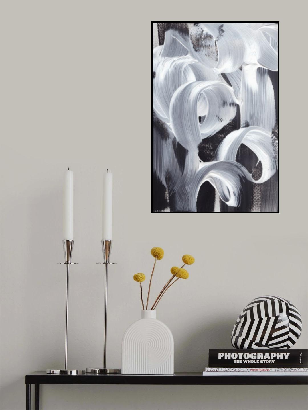 Abstract Loops Poster och Canvastavla